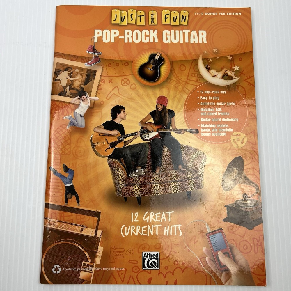 Just For Fun: Pop-Rock Guitar Tab Book (2009) Alfred Publications, Songbook