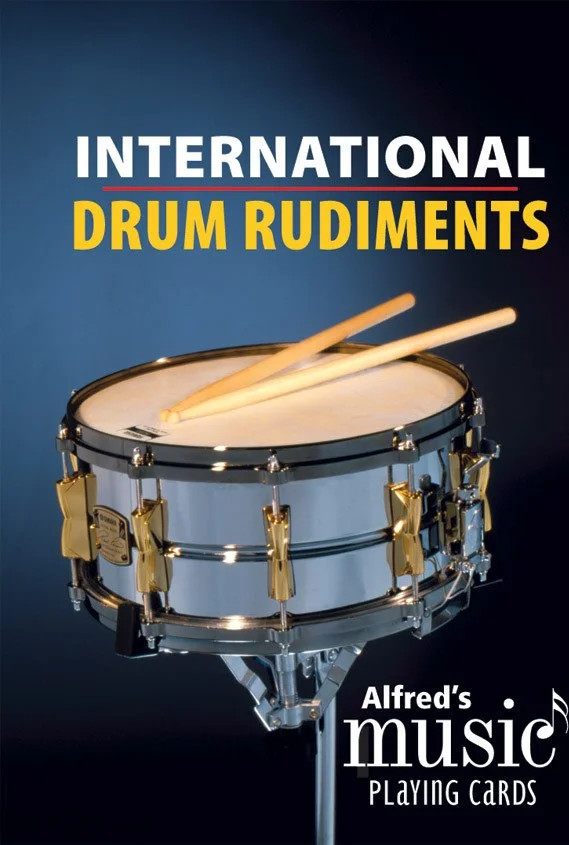 Alfred&rsquo;s Music Playing Cards: International Drum Rudiments