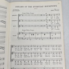 Choral Music Of Today No 1 SSA Piano Vocal Pop Songbook Charles Hansen 1960s Vtg