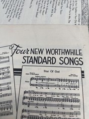 15+ Chappell&rsquo;s Vocal library of part 3 Female Voices Sheet music book – 1936