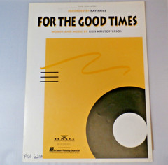 Vintage Sheet Music – KRIS KRISTOFFERSON For The Good Times 1970 – Ray Price