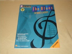 THE BLUES – 10 BLUES CLASSICS – VOLUME 3 – JAZZ PLAY ALONG BOOK and CD