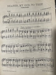 Sacred Music for Piano Solo Song Book 1924 John Church Co. Theo Presser Antique