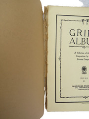 VTG-Grieg Album Collection Of The Best Compositions 112 Pages Theodore Presser
