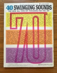 Bb Instruments Sheet Music 40 Swinging Sounds 1970s Trumpet Clarinet Sax