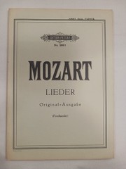 Mozart Konzert + Lieder Piano Klavier Scores Sheet Music Symphony Edition Peters
