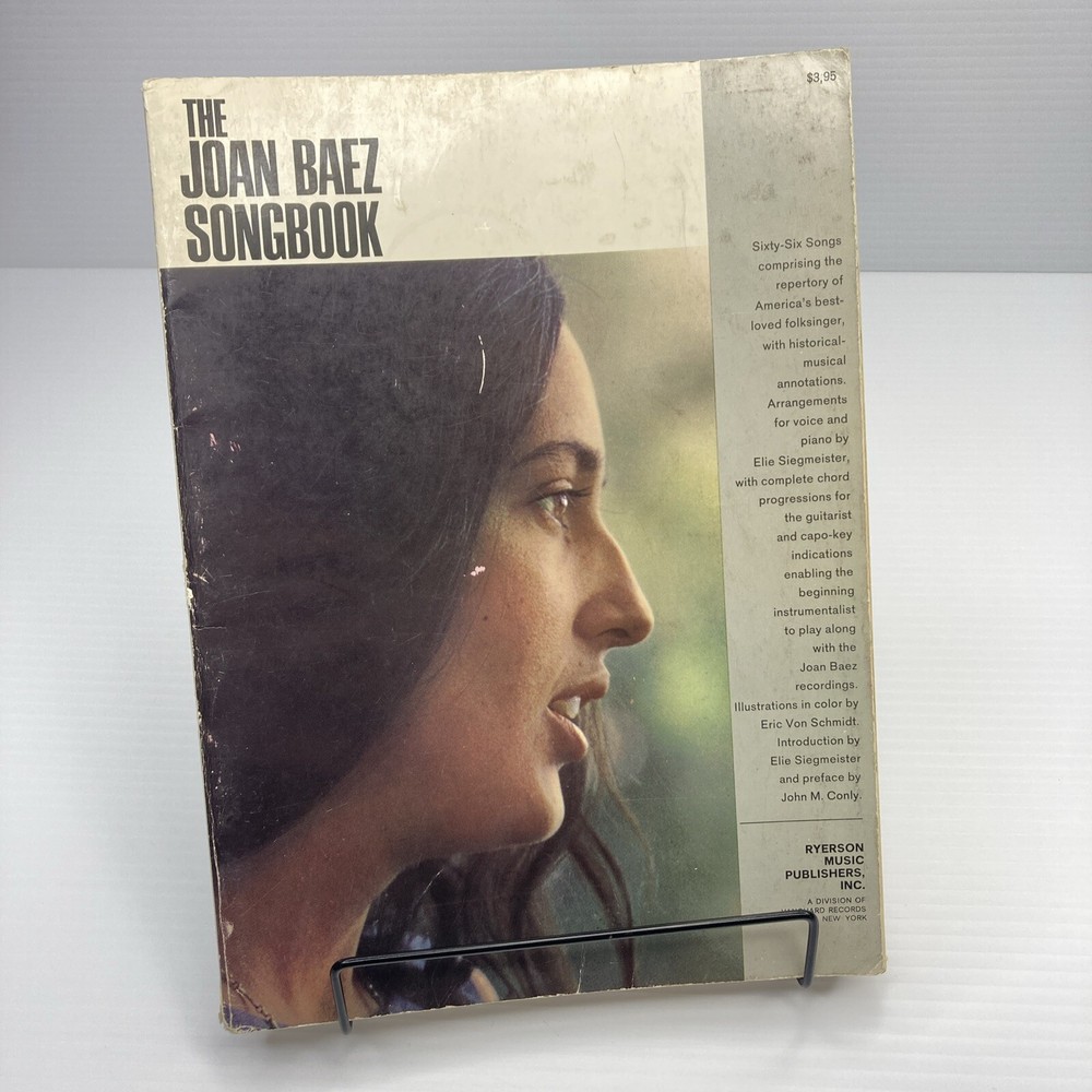 The Joan Baez Songbook 1964 Second Print Ryerson Music Publishers Paperback