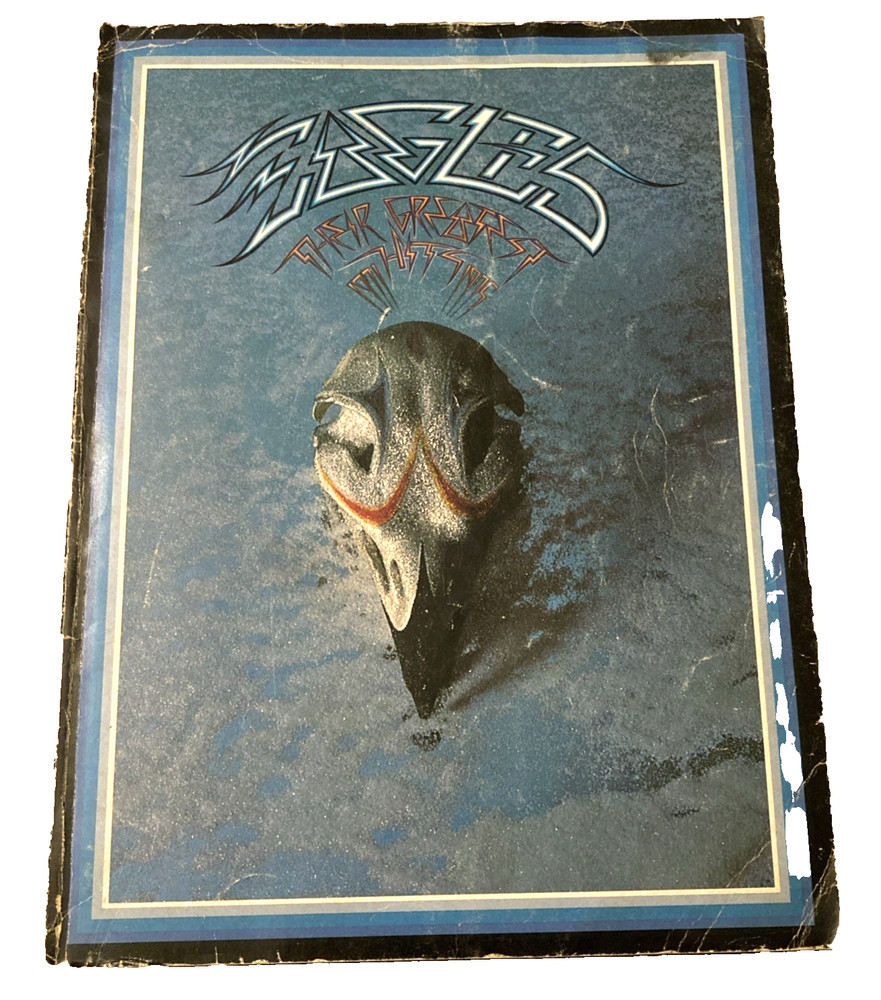 Vintage 1976 Eagles Their Greatist Hits Songbook