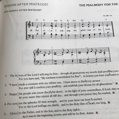 VINTAGE « THE PSALMODY FOR THE DAY »; SERIES A; FORTRESS PRESS; 1973; 80 pages
