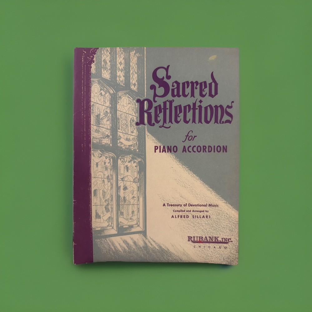 Vintage Accordion Songbook Sacred Reflections A Treasury Of Devotional Music VG
