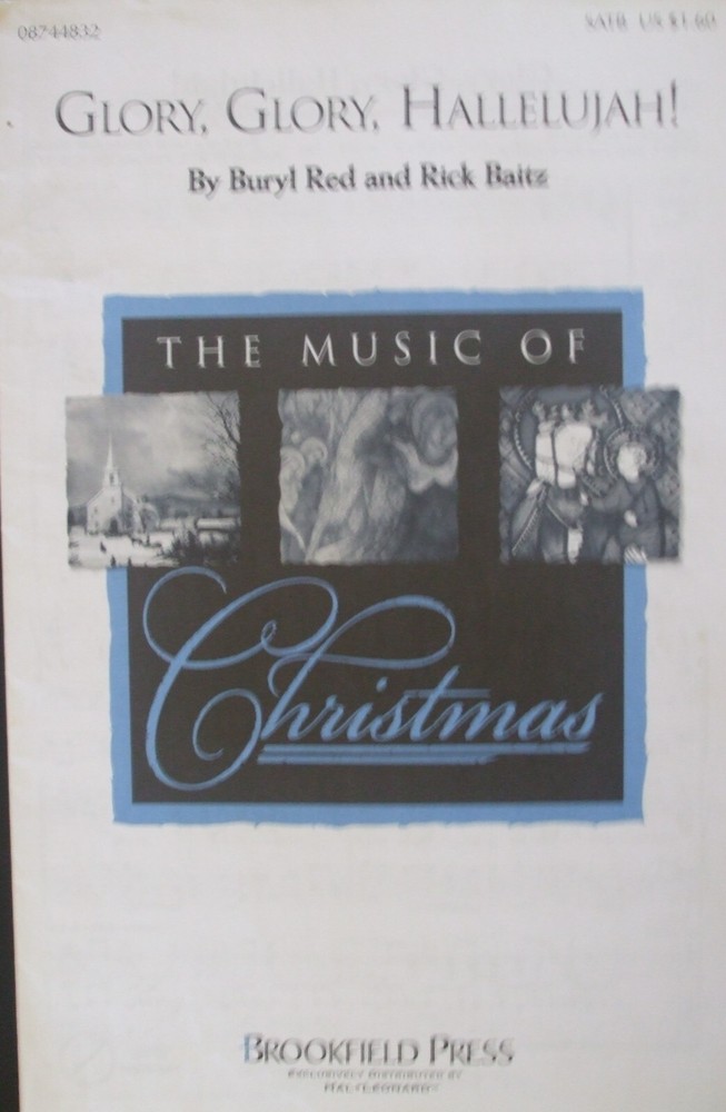 Glory, Glory Hallelujah! SATB arr Buryl Red & Rick Baitz; 8 copies FS