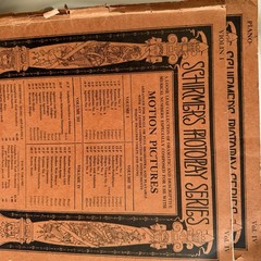 Antique 1918 Photoplay Motion Picture Sheet Music Silent Film Piano Violin lot
