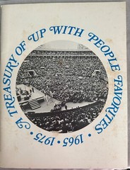 MUSIC BOOK: A Treasury Of Up With People Favorites 1965 -1975 Piano, guitar UWP