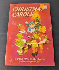 Vintage 1957 Whitman Christmas Carols Book Piano,Organ,Guitar Arrangements