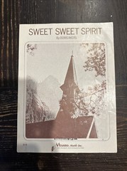 SWEET SWEET SPIRIT Piano Sheet Music Doris Akers Manna Music 1965 Church Hymn