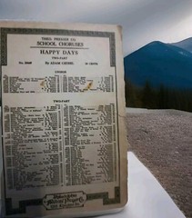 « HAPPY DAYS » Vintage 1924 Piano Sheet Music Choir School Choruses,T.Pressor co