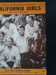 Vintage 1965 Beach Boys California Girls Sheet Music Fair