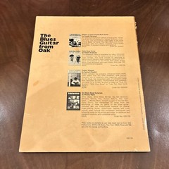 Vintage 1968 The Country Blues Guitar Stefan Grossman Oak Publications Songbook