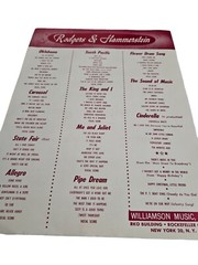 Vintage Do-Re-Mi The Sound Of Music Vintage Show Tune Sheet Music 1959