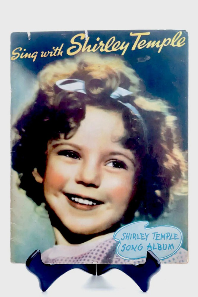 Sing With Shirley Temple Song Album Book 20th Century Fox Pictures 1935