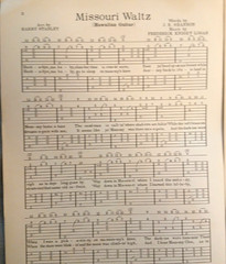 Vintage MISSOURI WALTZ w/&rsquo;Oahu Orchestration&rsquo; for Guitar + Oahu Tone Bars Promo