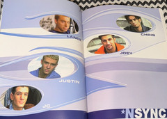 *NSYNC Piano Vocal Chords Sheet Music Book Pre-Owned (EUC) 1998 FAST SHIP