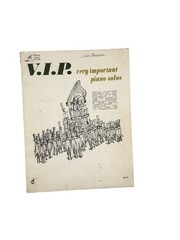 Vintage V.I.P. Very Important Piano Solos Sheet Music Book Charles Hansen