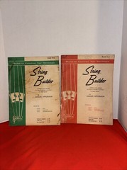 1960 « The Belwin String Builder » Bass Book 1 & 2 EL 1553 By Samuel Applebaum