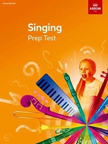 Singing Prep Test (ABRSM Exam Pieces) by ABRSM 1860963757 The Fast Free Shipping