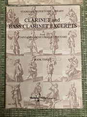 Clarinet Excerpts from Standard Orchestral Repertoire – Complete Set (4 Books)