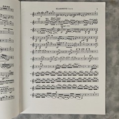 ca1950s Tchaikovsky Sym 6 Pathétique Clarinet 1 in A Orchestral Sheet Music Part