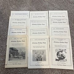 Barbershop Songs Lot 29 Pieces Sheet Music Show Tunes Harmony Heritage & Misc