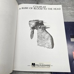 Coldplay Chord Songbook Piano Lot (2) Rush Of Blood To The Head X & Y