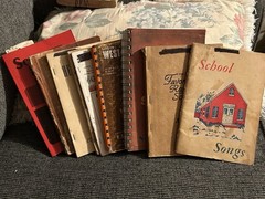 Lot of 9 VTG Gospel Song Books 1939-1979.