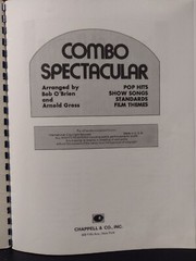 Bb SONGBOOK FOR TRUMPET TENOR SAX CLARINET POP HITS Combo Spectacular VG Cond.