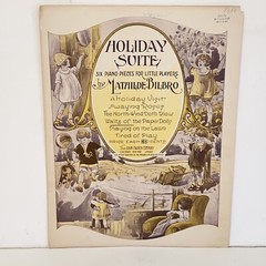 Antique 1924 Waltz of the Paper Dolls Piano Sheet Music by Mathilde Bilbro