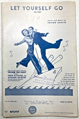 Irving Berlin Fred Astaire 1936 Let Yourself Go Horn & String Charts Sheet Music