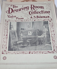 Lot 4 Vintage Piano / Violin Sheet Music / Books Early 1900s / Music Classics