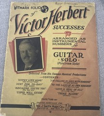 Witmark Folio #1 Victor Herbert Classical Guitar Sheet Music 1931 Duo W Piano