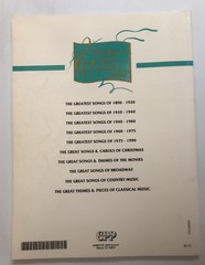The New Home Library Series Vol 5 The Greatest Songs Of 1975-1990 Piano Vocal