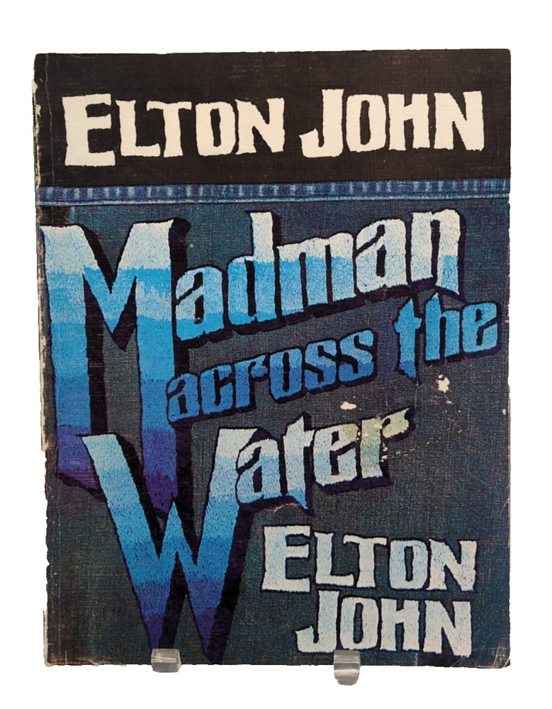 Madman Across The Water Sheet Music Song Book Elton John Piano Guitar Vocals M32