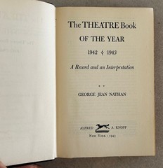 Greenwich Village Follies 1942-1943 Theater Annual Hardcover GVN Vintage