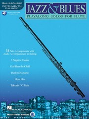 Jazz & Blues for Flute Play-Along Sheet Music Hal Leonard Song Book Online Audio