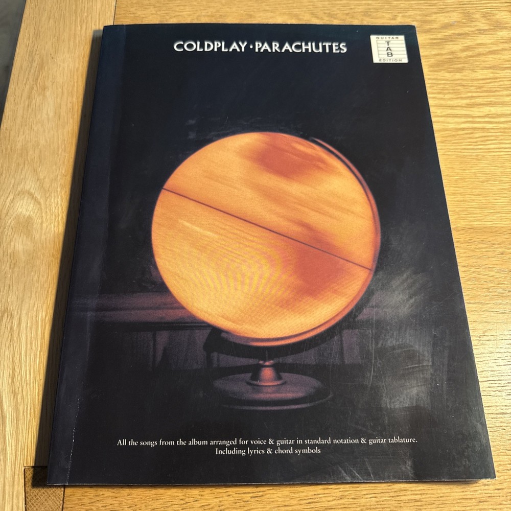 COLDPLAY with PARACHUTES for VOCAL, GUITAR (TAB+CHORDS)