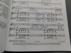 Double Shot – 2002 sheet music – Low Voice Solo & SATB a Cappella – St Hatfield
