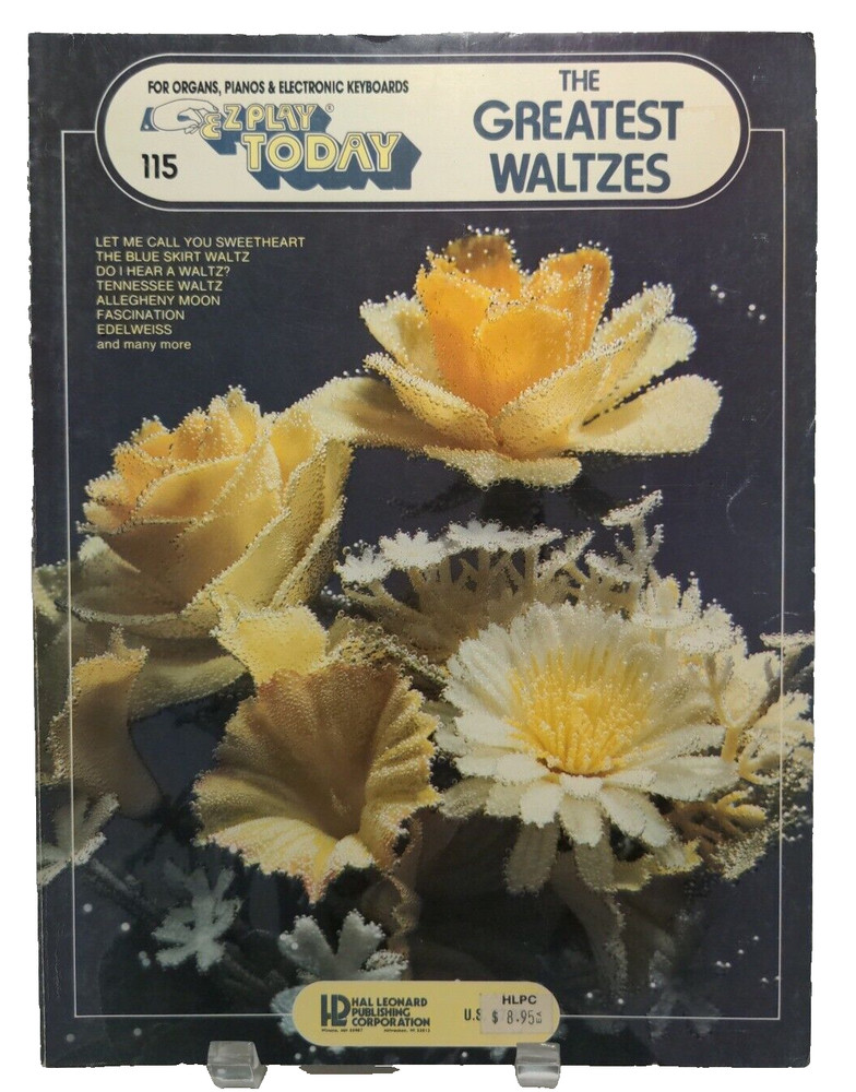 EZ Play today #115 Sheet Music Song Book The Greatest Waltzes Piano Organ M38