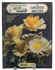 EZ Play today #115 Sheet Music Song Book The Greatest Waltzes Piano Organ M38