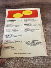 Hootenanny Folk Sing Along Songbook World&rsquo;s Favorite No. 30 Music 1964 Vintage