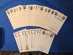 Lot of 30 Vintage Barber Shop Quartet « Show Tunes » Sheet Music