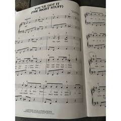 Vintage Hal Leonard New Kids on the Block Sheet Music Book Hangin Tough 1989 Pop